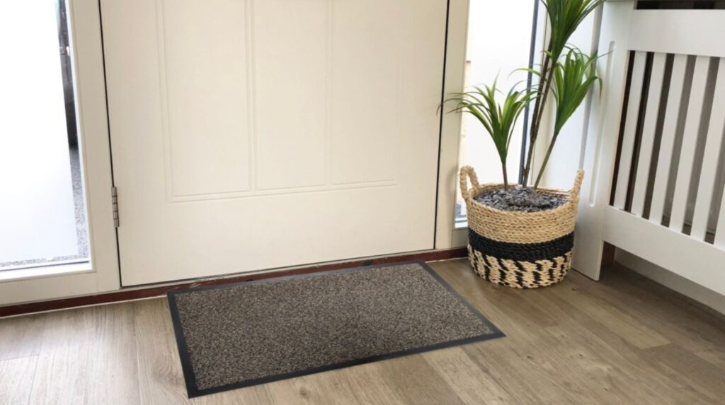 Groundsman Dirt Guard Cotton Barrier Doormat 50 x 80cm Dark Brown